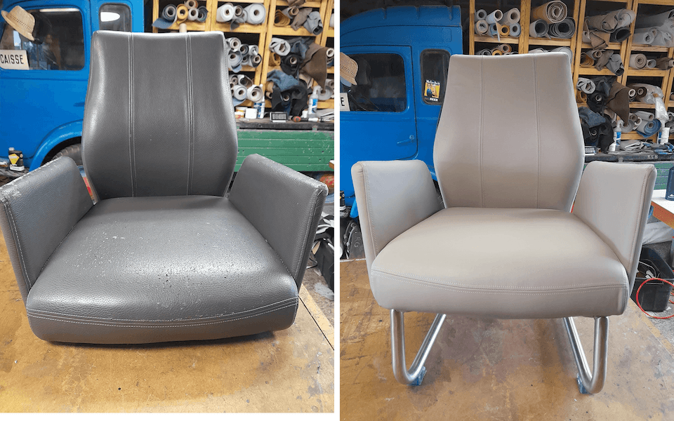 Rénovation fauteuil