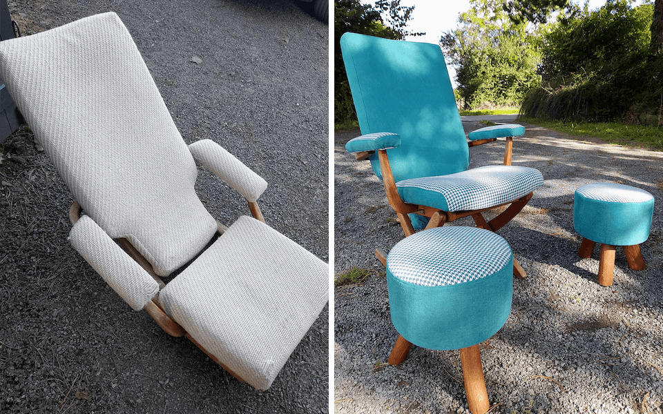 Rénovation fauteuil