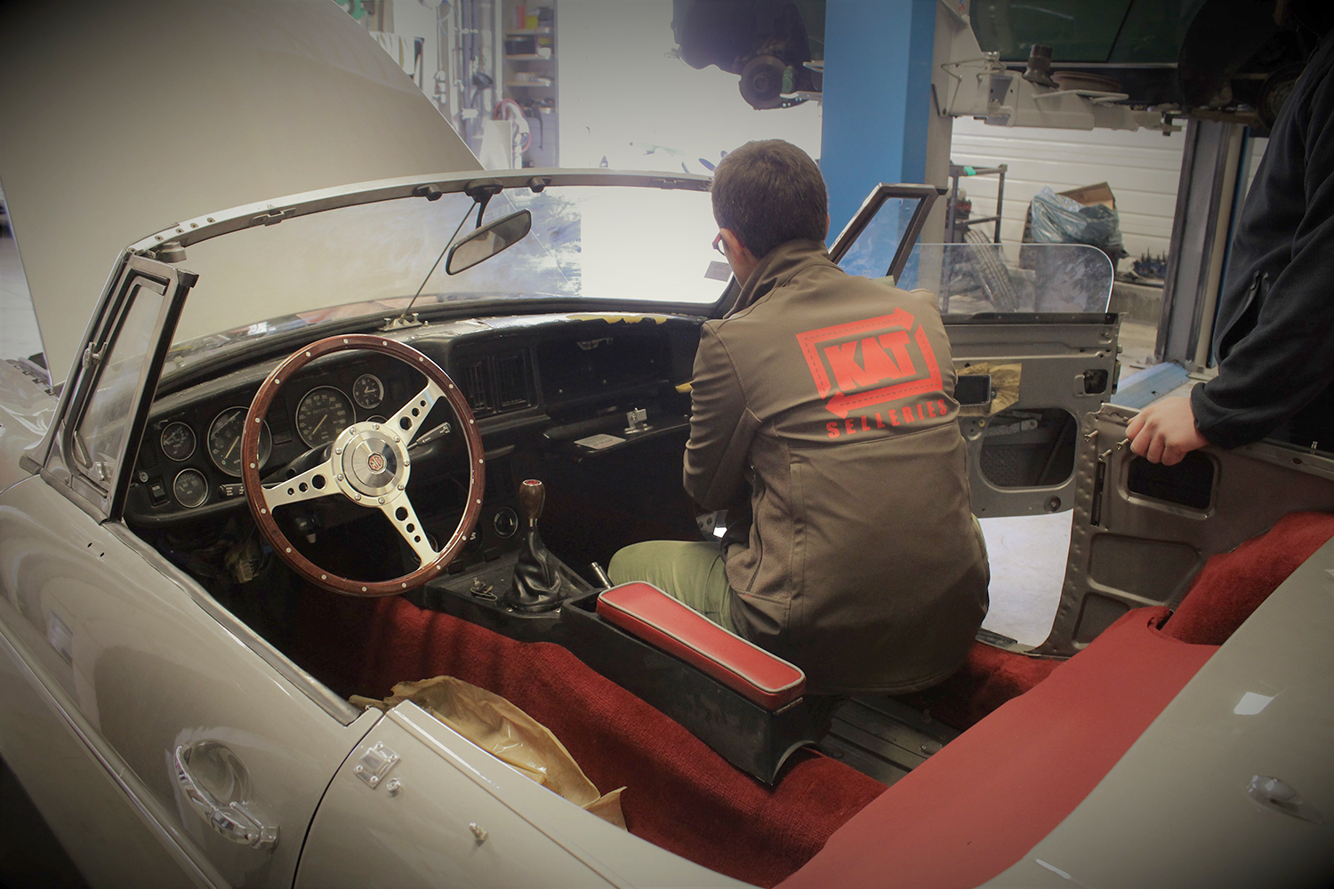 Capote sièges MGB
