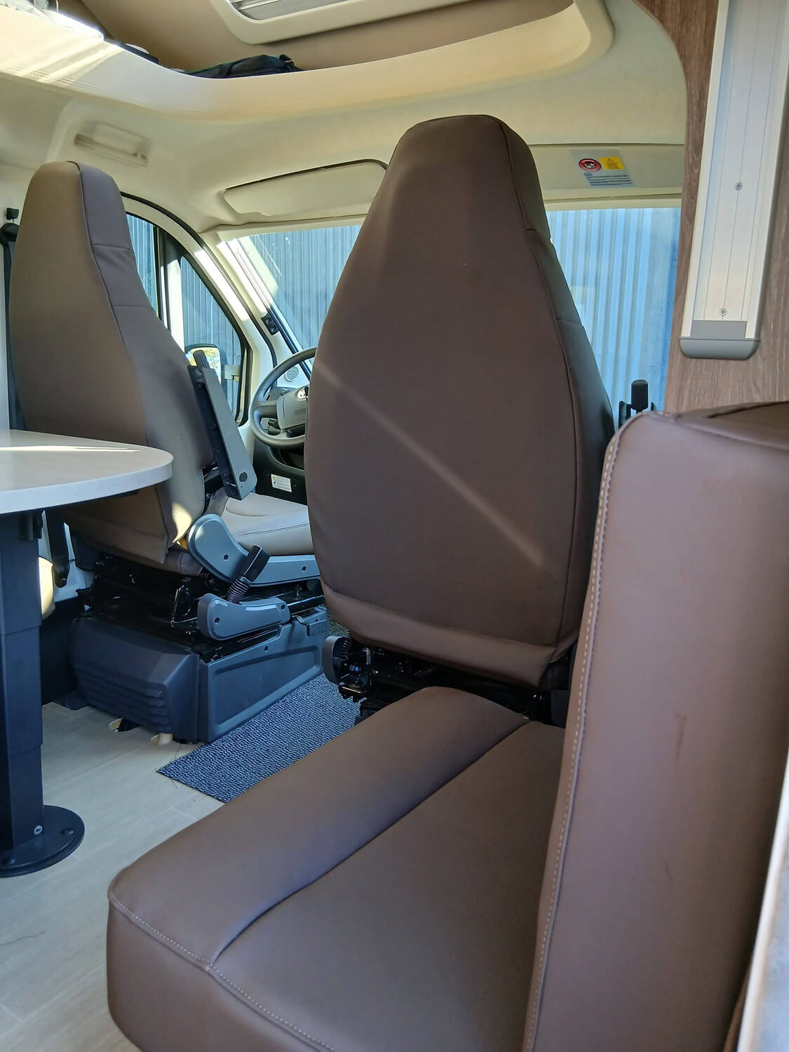 intérieur complet camping car